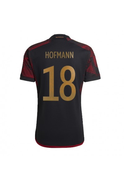 Saksa Jonas Hofmann #18 Jalkapallovaatteet Vieraspaita MM-kisat 2022 Lyhythihainen